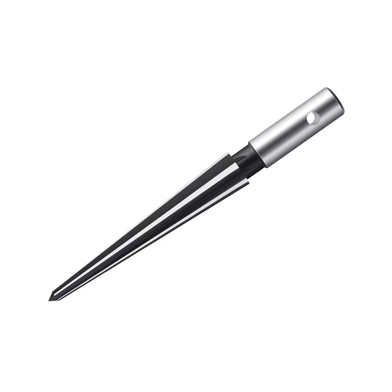 Rgybao Round Handle 1812 Tapered Reamer Round/Hexagonal Handle Professional Steel Chamfer Reaming Tool For Precisions Metalworking Woodcraft Metalworking Reamer
