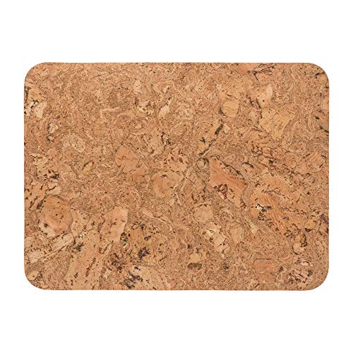 Casafina, Cork Collection, Set 4 Rectangular Placemats, Iceberg Natural, 16'' #TOP24
