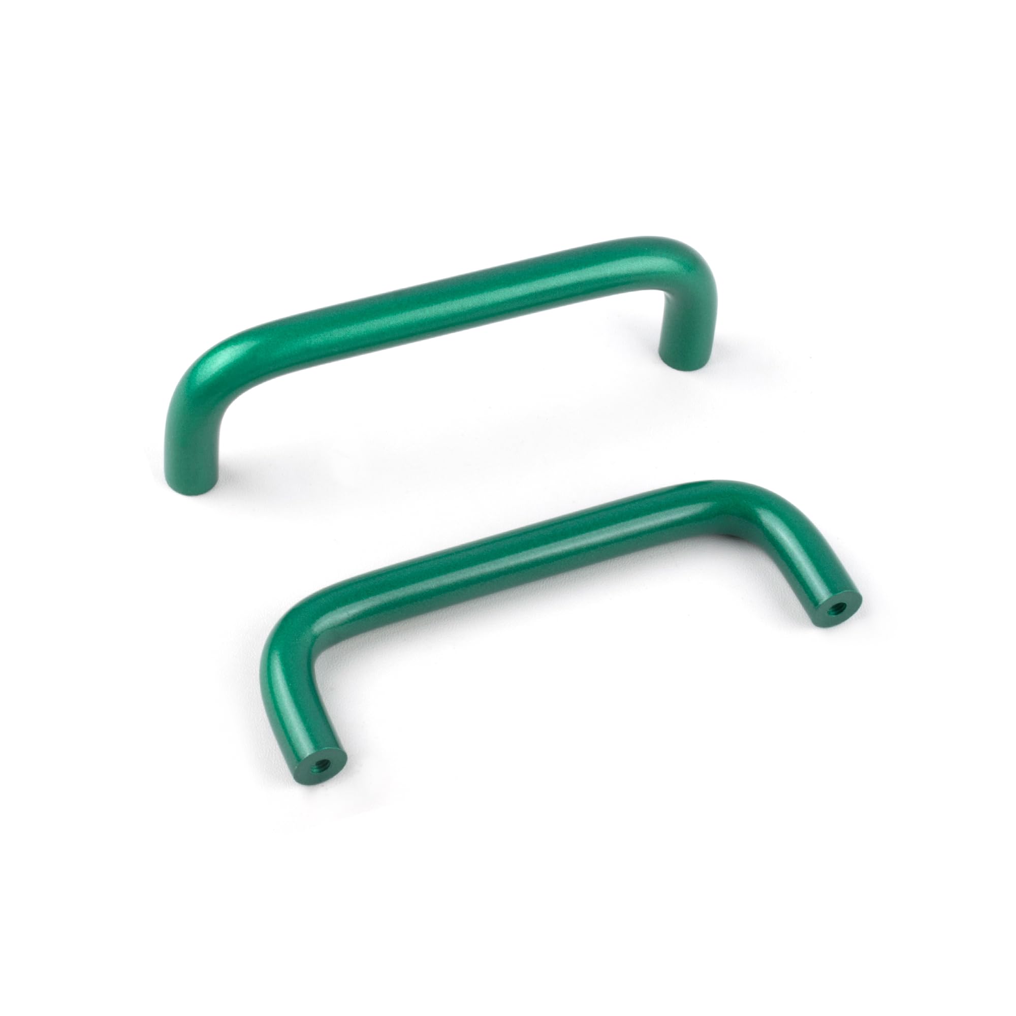 SPDYCESS 4Pcs Kitchen Cabinet Handles 96mm Hole Center Aluminium Cupboard Door Handle Pulls with Screws Colourful Handles for Drawer Wardrobe