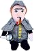 Sherlock Holmes Plush Little Thinker Doll - by The Unemployed Philosophers Guild
