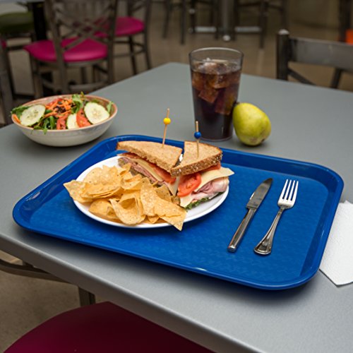 image for Carlisle FoodService Products Cafe Fast Food Cafeteria Tray with Patte
