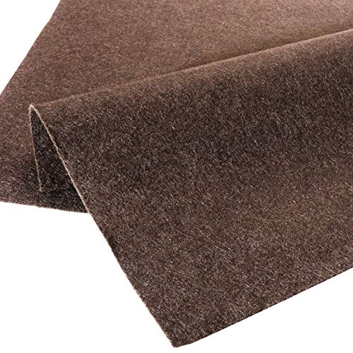 Masgard® Toile de paillage écologique 155 g/m² Marron différentes Dimensions (1,00 m x 10,00 m = 10 m² (pliée))