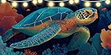 Diamond Painting Adultos Tortugas marinas Diamond Painting Grande 70x140cm...