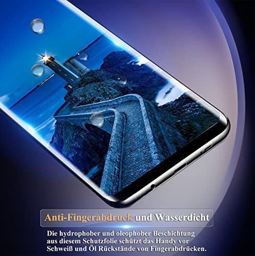 Vuaibc Panzerglas Schutzfolie für Samsung Galaxy S9