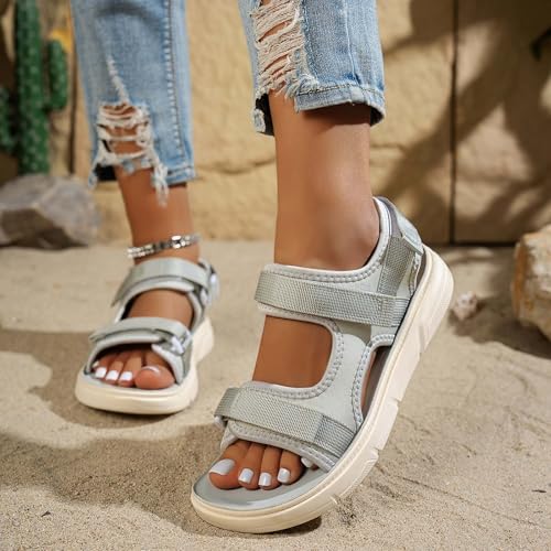 Sandalias cómodas de mujer y transpirables para trabajar de pie 7