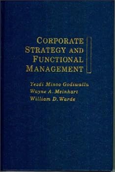 Hardcover Corporate Strategy and Functional Management: A Praeger Special Study Book