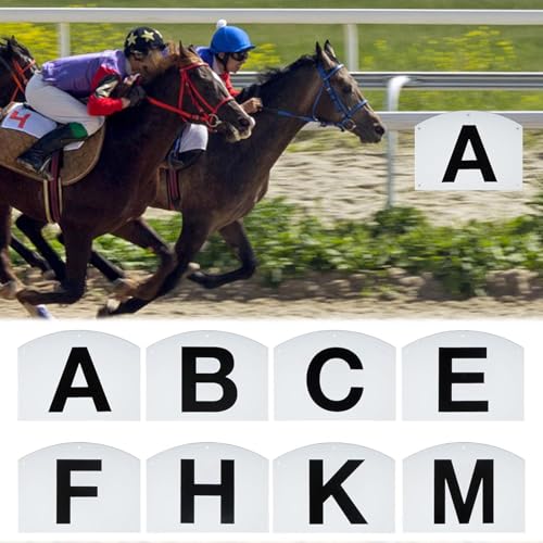 LFRXION Dressage Markers Wall Mount Arenas Dressage Letters for Equestrians Athletes and Event Includes Dressage Arenas Letters