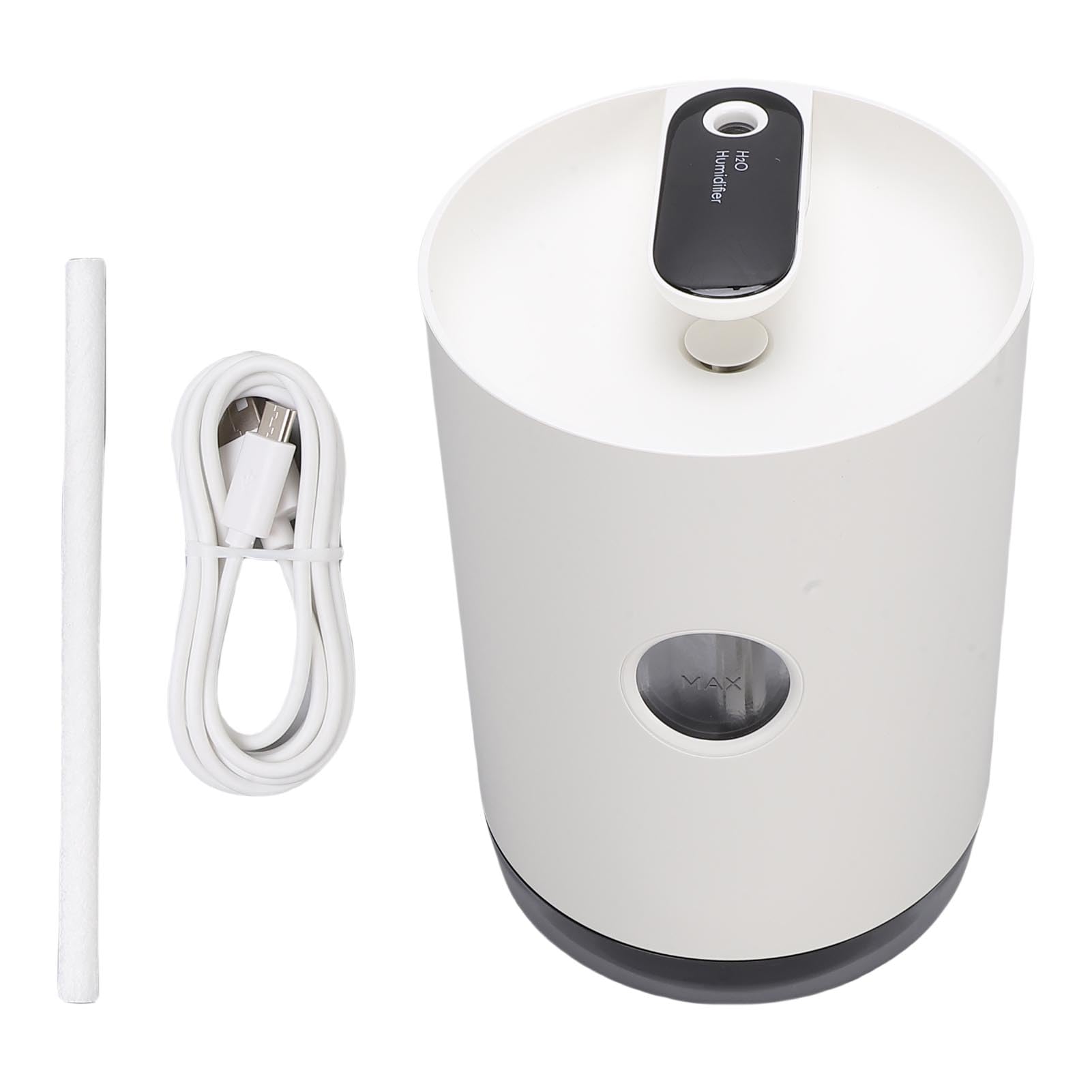 EMUKOEP Umidificatore D'aria con Volume di Nebbia Grande, Luce Notturna Silenziosa Ricaricabile Tramite USB per L'ufficio della Camera da Letto