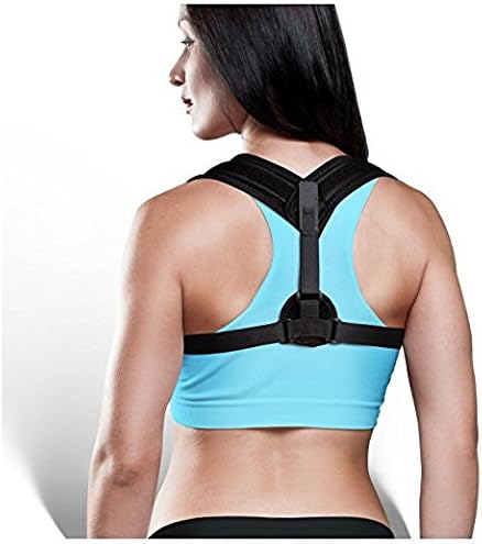 Posture Corrector Support Back Brace by ShaperMATE for Men and Women (M/L) - Prevent Slouching, Back Pain Relief, Upper Back Pain Support and Hunchback Correction