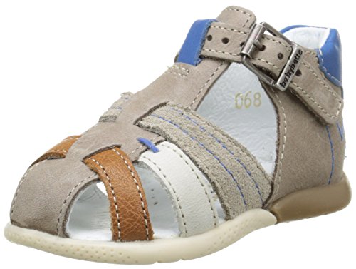 Babybotte bébé garçon Golf Chaussures Marche, Marron (068 Taupe/Bleu), 19