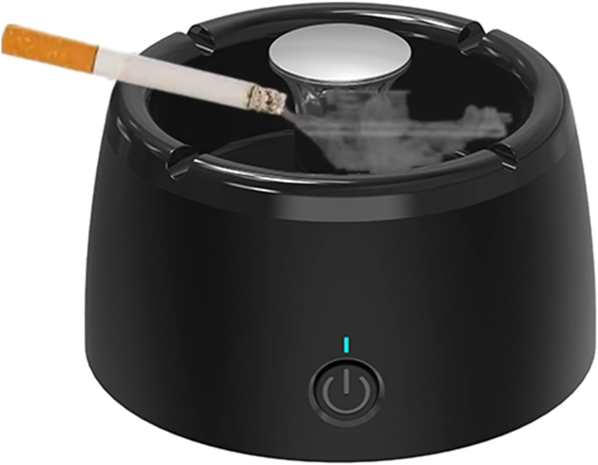 Multifuntional Smokeless Ashtray Air Purifier USB Rechargeable Negative