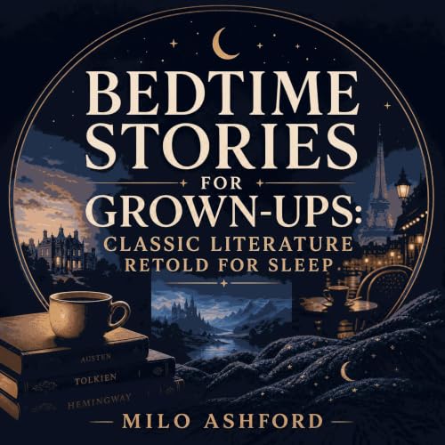 Bedtime Stories for Grown-Ups: Classic Literature Retold for Sleep Audiobook By Milo Ashford cover art