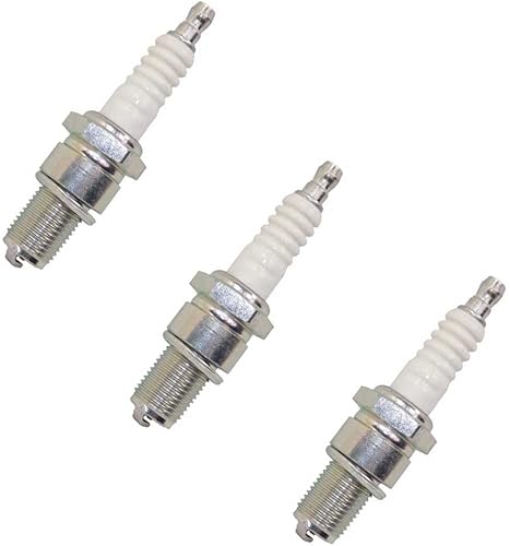 MaxLLTo Paquete de 3 bujías de repuesto BPMR7A para Echo 15901010630 15901713930 15901716431 para Husqvarna 503 23 51-11 para Kawasaki 92070-2107