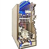 [REGALO PERFECTO] Un regalo y coleccionables muy perfectos para quienes disfrutan de las manualidades y miniaturas, la caja en sí se ve como un regalo, ¡muy bonito! Puede hacerlo usted mismo para que el regalo sea más significativo. Puede ser un desafío para un constructor por primera vez, pero obtendrá la alegría después de haberlo terminado.