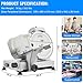 240W Meat Slicer, Electric Food Slicer with 10