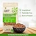Organic Tattva Kala Chana Whole (4 lbs) - Organic Black Chickpeas - Unpolished Brown Chick Peas - Rich in Protein - Gluten Free - No Addtitives - USDA Certified