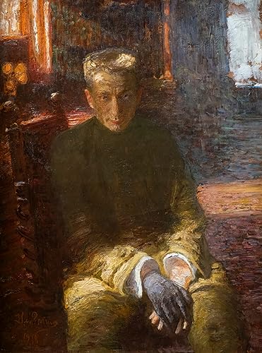 Peinture célèbre Alexandre Kerensky de Repin toile 60x90cm sublime pour votre salon