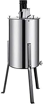 Electric Honey Extractor Separator, Upgraded 3 Frame Food Grade Stainless Steel Honey Extractor, Drum Extraction Apiary Centrifuge Equipment for Honey Making