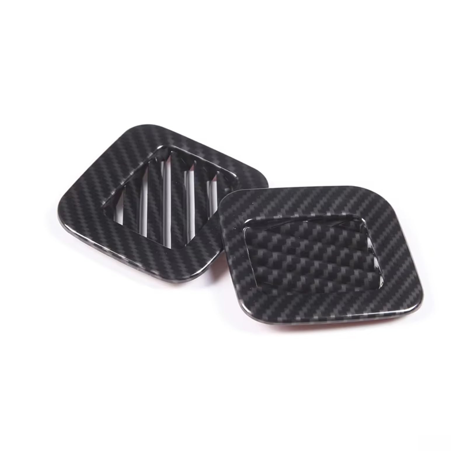 for Maverick 2022+ Dashboard Side Air Outlet Trim Frame Sticker Interior Accessories Car Interior Mouldings(Carbon Fiber)
