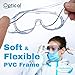 Optical Care Safety Goggles FDA Registered Anti-Fog Fits Over Glasses Scratch Resistant Lab Science Chemistry Work Nurse