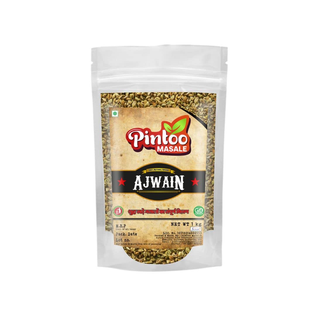 PINTOO MASALE - AJWAIN I Carom Seeds - Whole - 1 KG - (Pack of 1) (B089RJ5FLY) Amazon Price History, Amazon Price Tracker