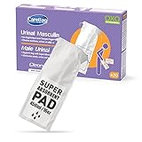 Carebag Medical Grade Male Urinal Bag with Super Absorbent Pad, 20 Count – Travel Urinal for Men – 20 Disposable Bedside Urinal Bottle Bags – Leak-Resistant