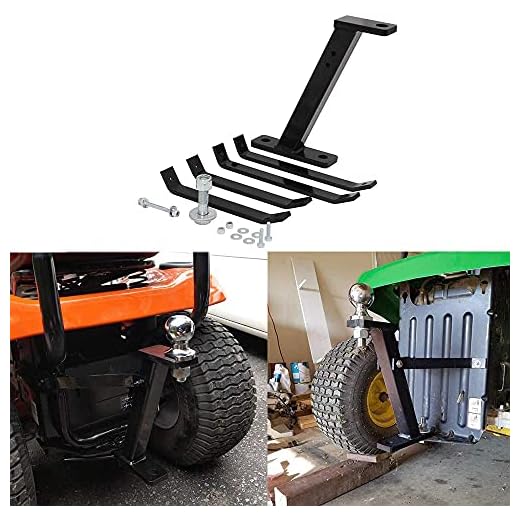 vikofan Lawn Mower Towing Hitch ZTR Riding Garden Lawn Pro Tow Mover Hitch Kit Fit for Cub Cadet John Deere Husqvarna Craftsman
