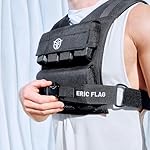 Weighted Vest - 40 lb Adjustable Weight Vest for Men & Women - Ideal for Crossfit, Calisthenics, Running & Walking - Comfortable, Durable, Breathable - Includes Removable Weights - Image 4