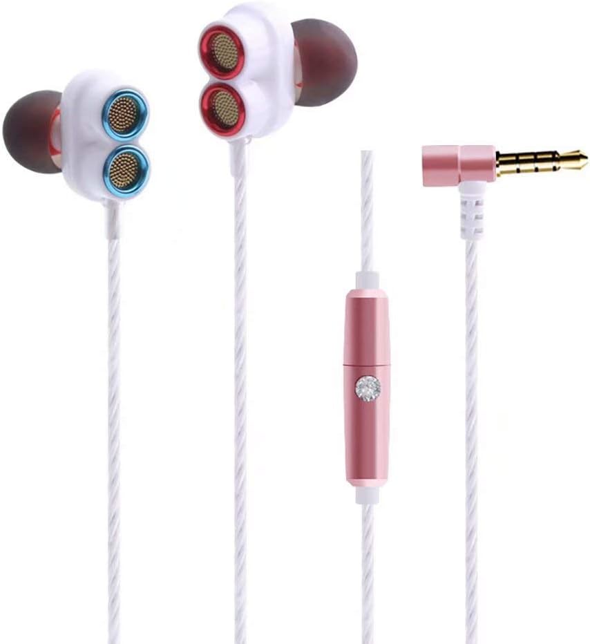 auricolari in metallo con auricolari microfonici