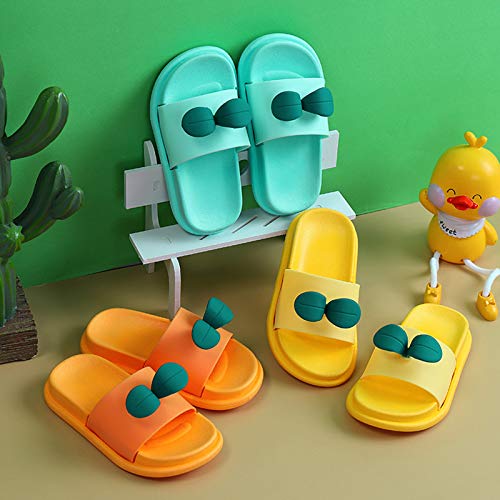 Cloud Slides for Kids Toddler Boy Girl Cute 3D Leaf Slip On Slide Sandals Non-Slip Soft Sole Bathroom Casual Slippers4