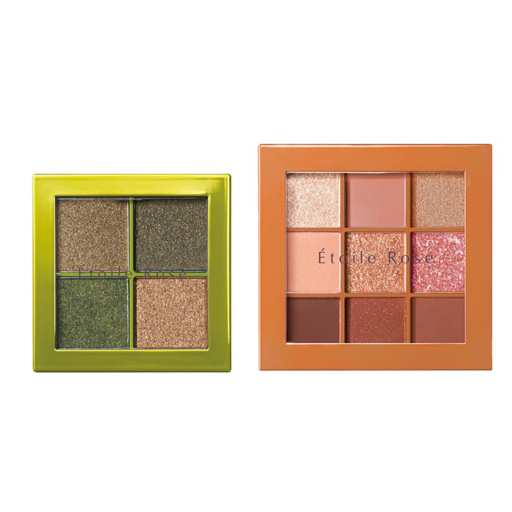 Amazon | アイシャドウ 4色パレット×9色パレット セット (4色01  