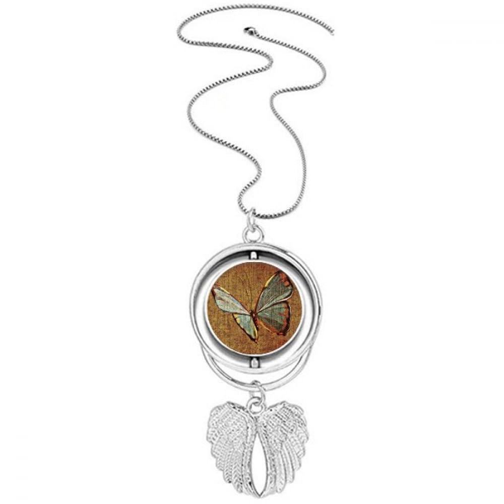 Pendentif papillon en lin anti-irritation avec ses ailes d'ange légères - 4