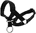 Dog Head Collar Halter Black 6 Sizes (M: 8.25"-10.25" Snout)