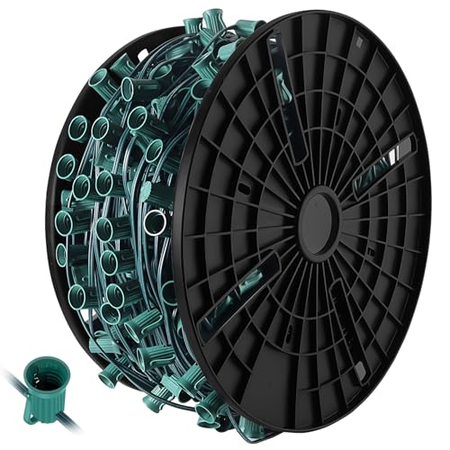 Sheetea Commercial 500FT Cut to Length Christmas Lights, UL Listed