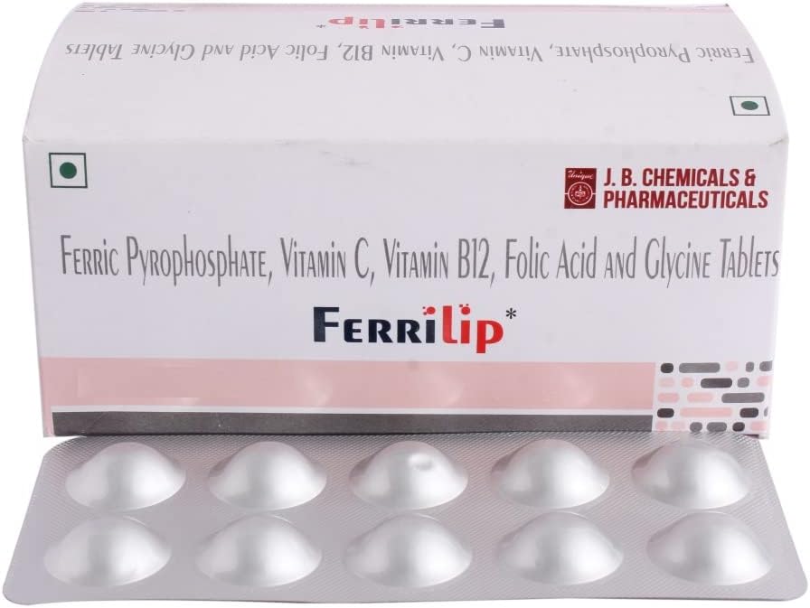 FERRILIP - Strip of 10 Tablets