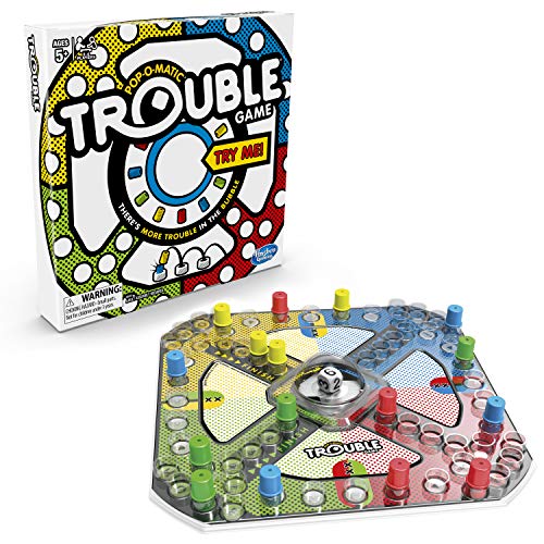 Trouble Board Game for Kids Ages 5 and Up 2-4 Players
