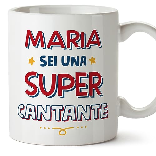 Mugffins Tazza Personalizzata in ceramica per CANTANTE donna 11 oz