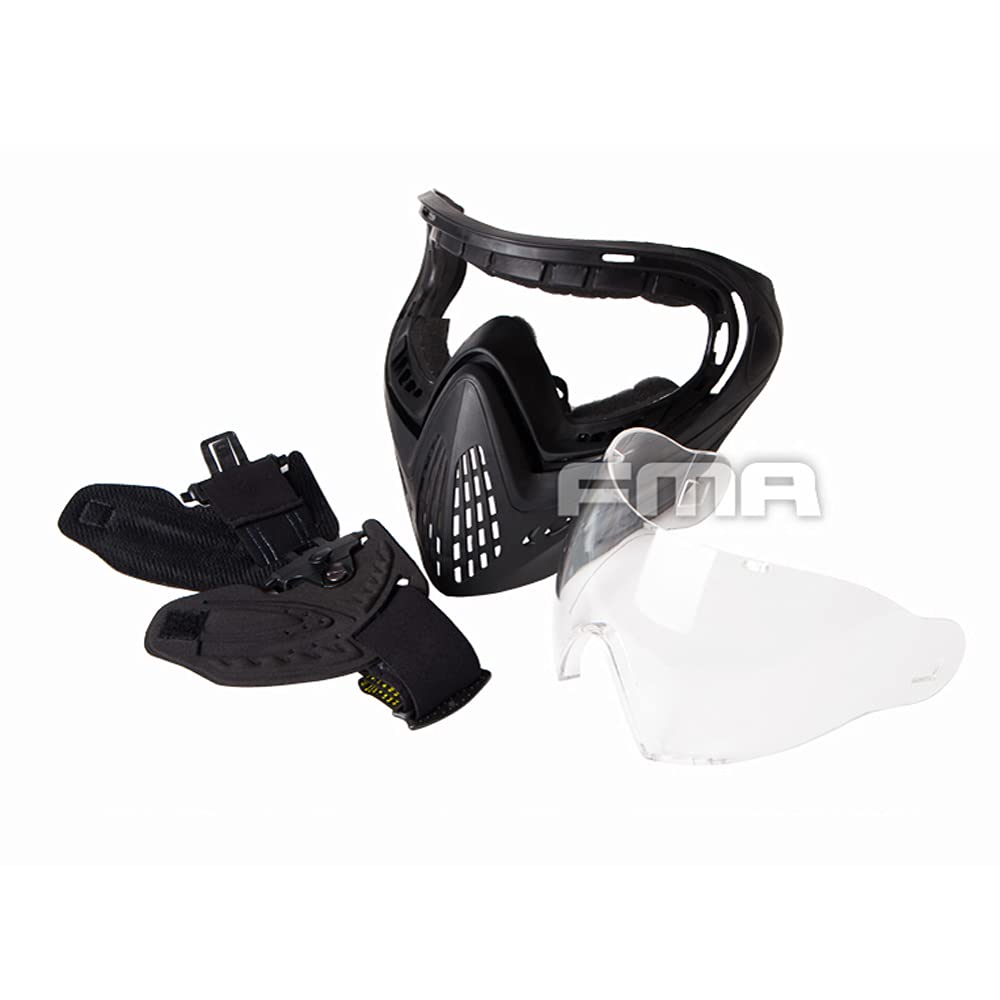 Máscara de cara completa antivaho F1 para Paintball Airsoft
