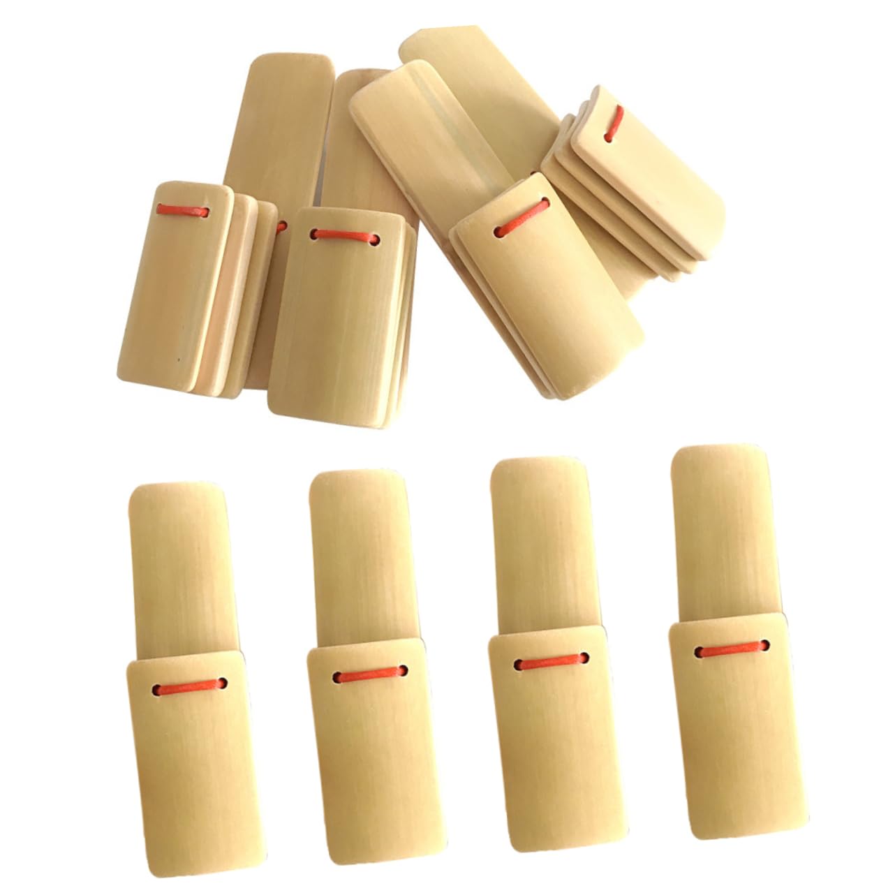 ifundom Bamboo Allegro Set for Children Chinese Hand Instrument Perfect for Chinese Instrument Boys and Girls