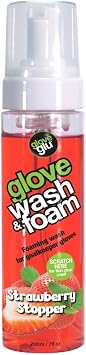 gloveglu Goalkeeper Gloves Wash & Foam | Specialized Foaming Wash Solution with DirTECH Latex Cleaning Formula | Deep Cleans Dirt & Sweat While Maintaining Grip and Glove Performance | 200ml