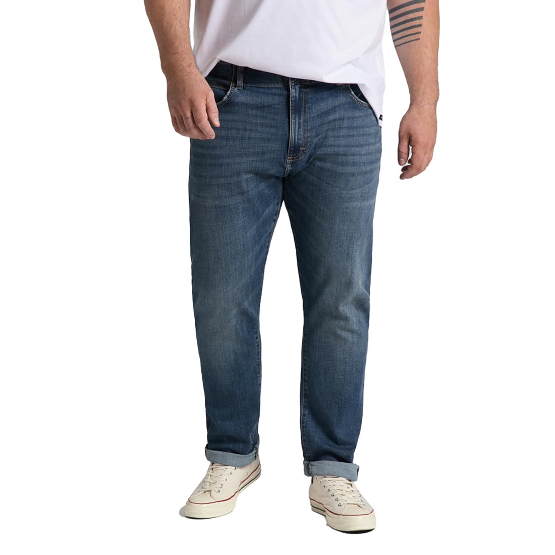 Lee Men’s Jeans Slim Fit MVP, Slim Fit, Straight Leg