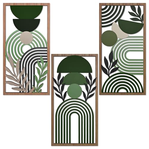 Tableau en bois moderne et chic Jinzhenhong triptyque haut de gamme pour bureau élégant