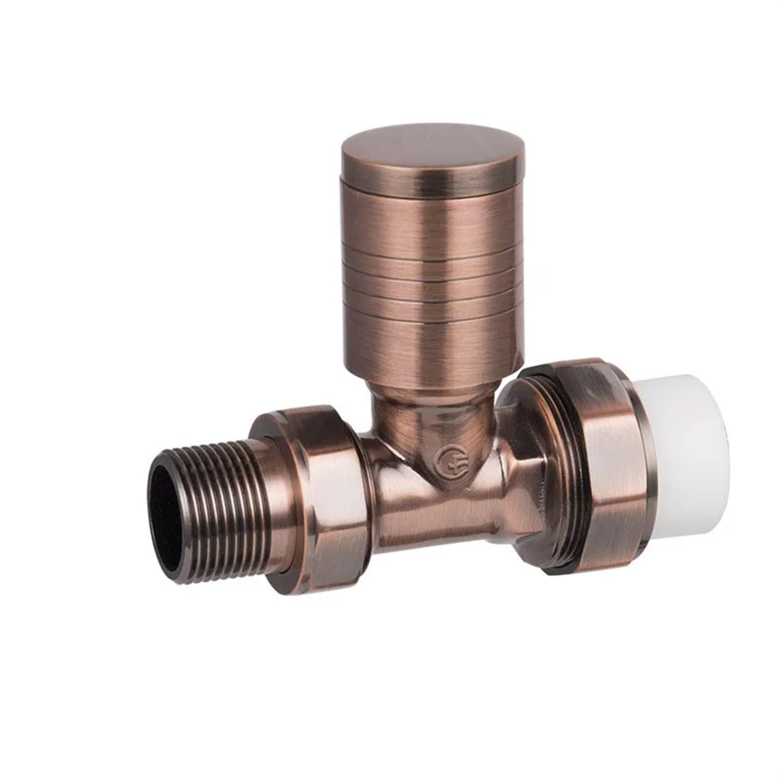 Vanne de contrôle de la température manuelle DN25 laiton droit raccord X2PPR pour circuit eau chaude