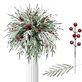 Photo Gallery mivceklw rametti e per albero di natale,45 pezzi rami artificiali festivi,rami di pino artificiali natalizi | per organizzatori feste fioristi proprietari casa designer interni ghirlande e Photo Gallery mivceklw rametti e per albero di natale,45 pezzi rami artificiali festivi,rami di pino artificiali natalizi | per organizzatori feste fioristi proprietari casa designer interni ghirlande e