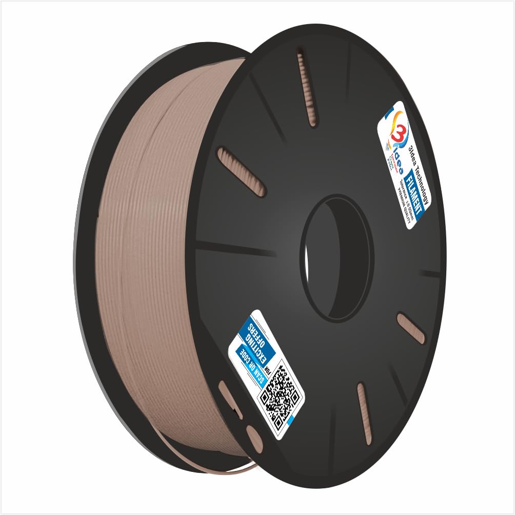 3Idea Premium PLA Wood 3D Printer Filament 1.75mm Dimensional Accuracy +/- 0.03mm Net Weight- 1 KG-image-44