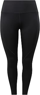 Reebok Women's Workout Ready Pant Program High Rise Legging (Plus Size) Tights (1/1) Night Black XXL