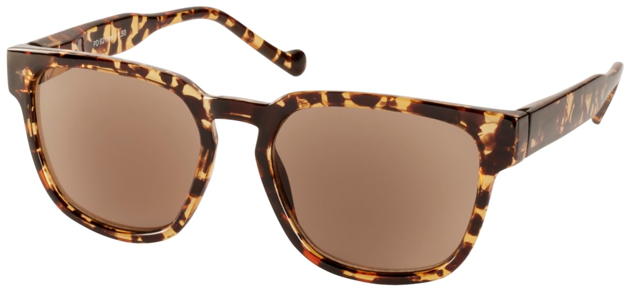Remaldi Unisex Tortoise Myrtle Sun Reading Glasses 2.50