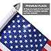 2 Pack Motorcycle Flag Pole Fold Down 90° with American Flag and Pow-mia Flag 6.7'' x 10.2'' Flag Pole Holder Bracket Fit for 1/2'' Tubular Luggage Rack For Harley Touring Spring Honda Goldwing etc