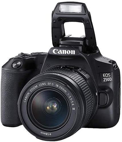 Miniatura 2 de Canon EOS 250D  Rebel SL3 Kit con EF-S 0.709-2.165in f3.5-5.6 III lente + paquete de accesorios + modelo de tela electrónica (renovado)