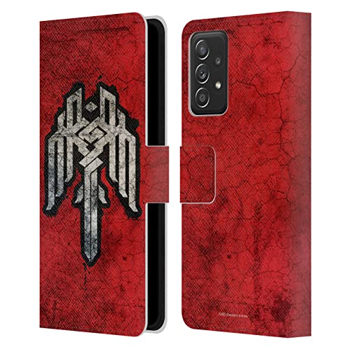 Housse cuir Dragon Age Kirkwall avec fentes cartes pour Samsung Galaxy A53 5G
